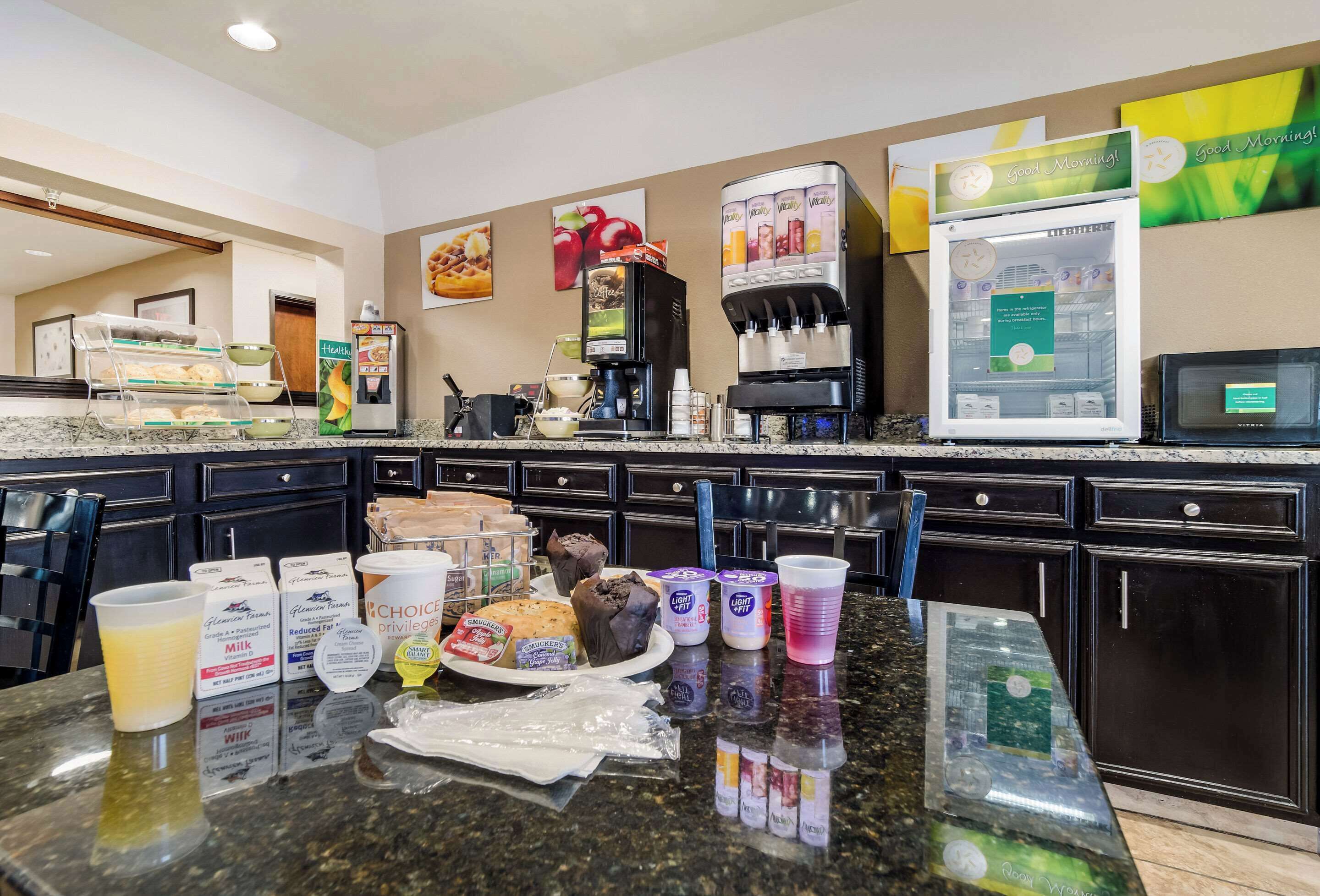 Free daily full breakfast