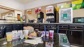 Free daily full breakfast