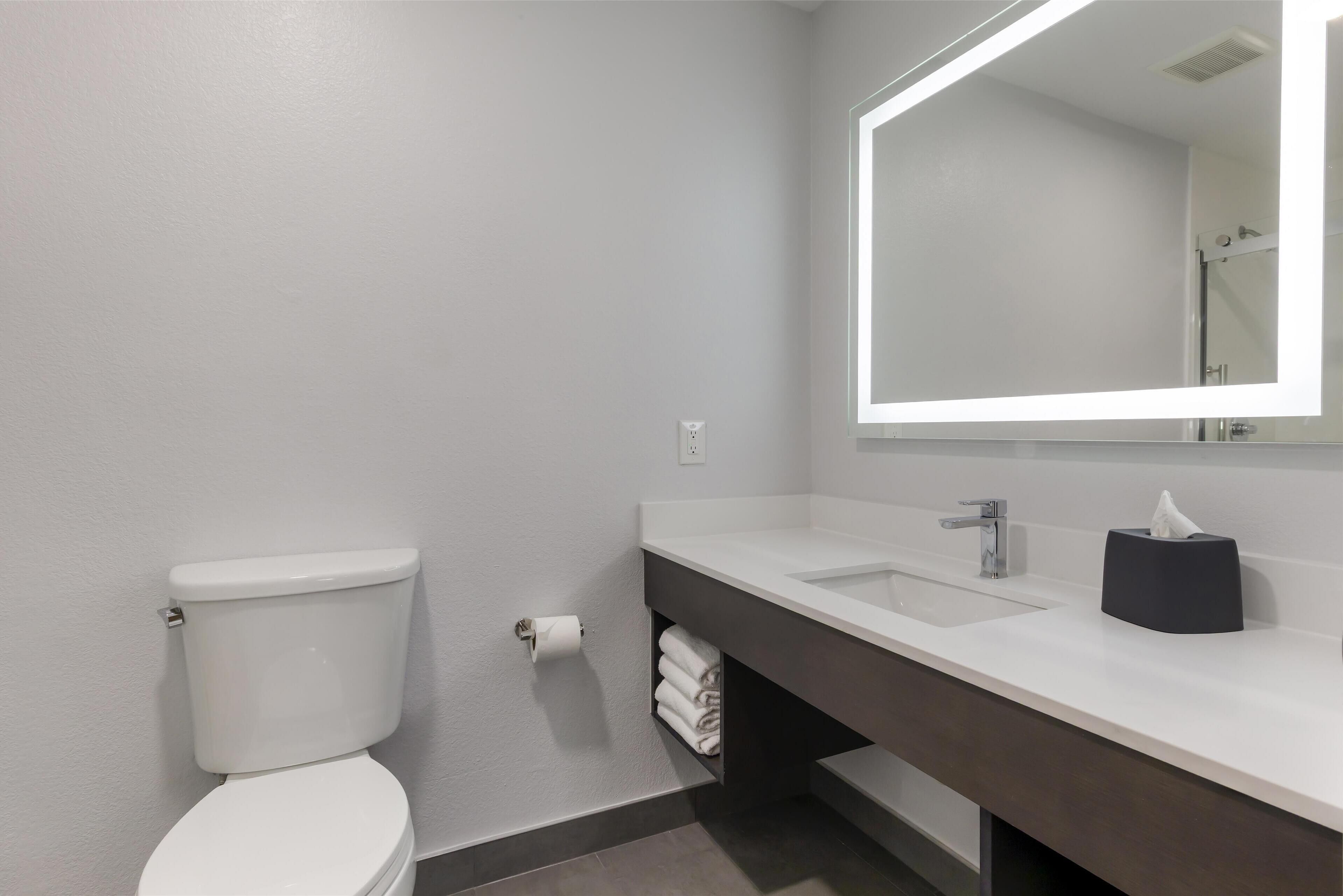 suite, multiple beds, non smoking, kitchen (full kitchen) | bathroom | combined shower/bathtub, free toiletries, hair dryer, towels