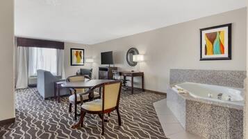 In-room safe, desk, blackout curtains, iron/ironing board