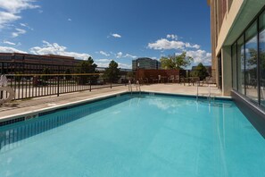 Indoor pool, outdoor pool