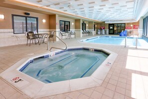 Indoor pool, outdoor pool