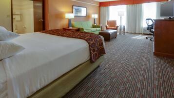 Desk, blackout curtains, iron/ironing board, free cots/infant beds