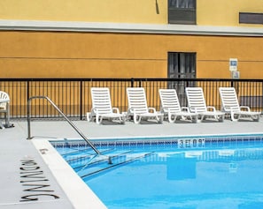 Seasonal outdoor pool