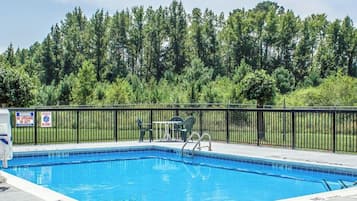 Seasonal outdoor pool