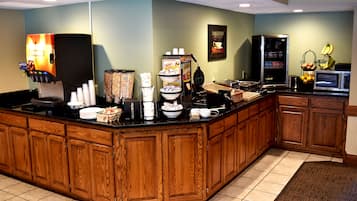 Free daily continental breakfast