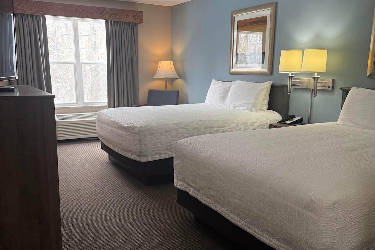 Suite, 2 camas Queen size, para no fumadores (Kinni) | Sábanas de algodón egipcio, ropa de cama de alta calidad y edredón