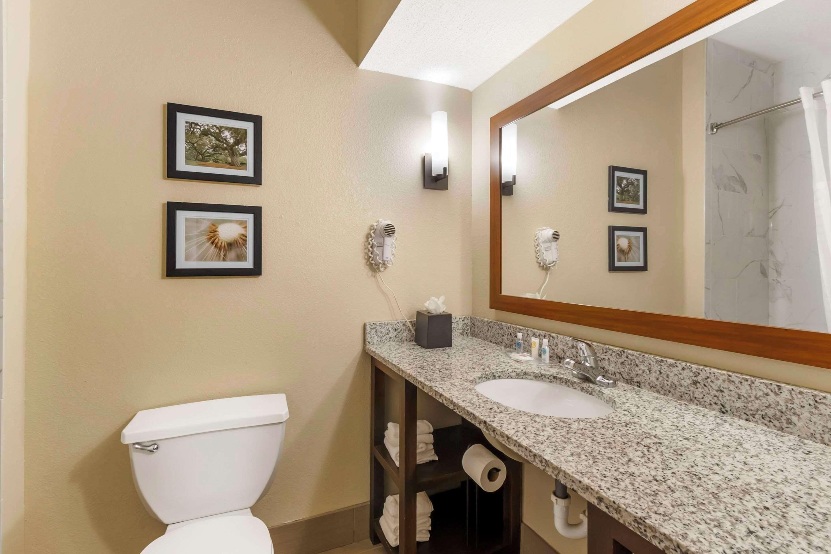 suite, 2 queen beds, non smoking | desk, laptop workspace, blackout curtains, iron/ironing board