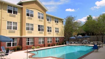 Seasonal outdoor pool