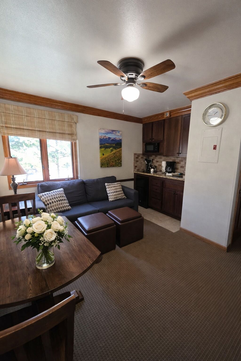 Superior Suite | Living area | 32-inch flat-screen TV with cable channels, TV, DVD player