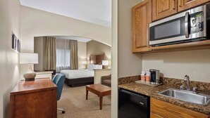 Suite, 1 King Bed, Non Smoking | Desk, laptop workspace, iron/ironing board, WiFi (free) - Comfort Inn Fort Myers Northeast (Fort Myers)