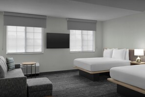 Skrivebord, skrivebord for bærbar PC og blendingsgardiner