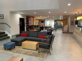 Sala de estar en el lobby