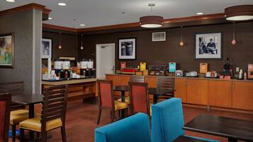 Free daily on-the-go breakfast