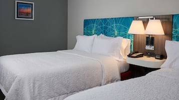 Iron/ironing board, free WiFi, bed sheets, alarm clocks