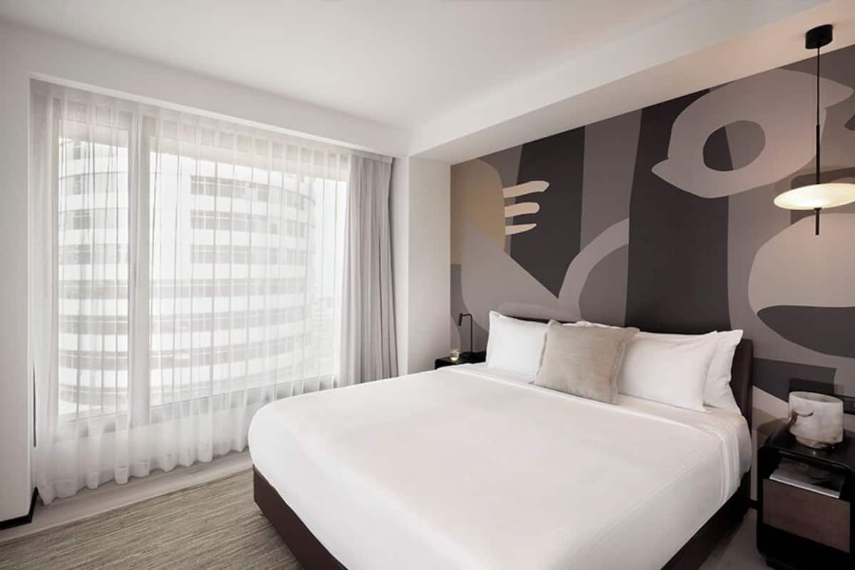 Minibar, in-room safe, desk, blackout curtains