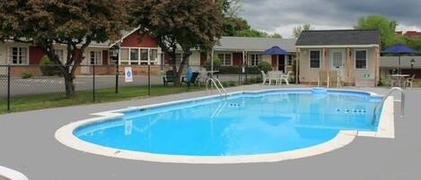 Seasonal outdoor pool