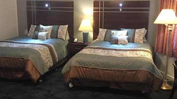 Skrivbord, strykjärn/strykbräda, gratis wi-fi och sängkläder