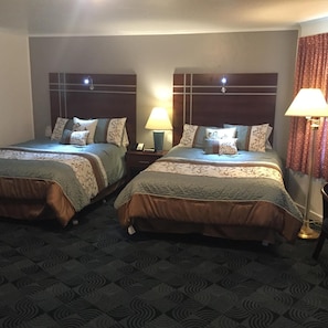 Desk, iron/ironing board, free WiFi, bed sheets