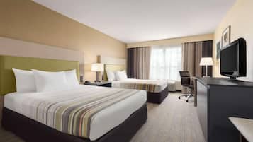 1 bedroom, hypo-allergenic bedding, down duvets, pillow-top beds