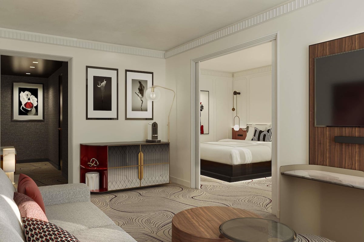 1 slaapkamer, luxe beddengoed, donzen dekbedden, pillowtop-bedden
