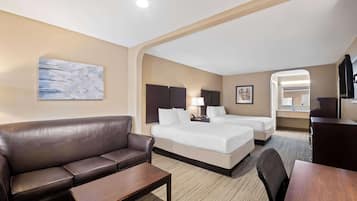 Standard Room, 2 Queen Beds, Non Smoking, Refrigerator & Microwave (with Sofabed)