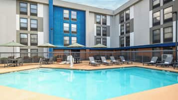 Seasonal outdoor pool