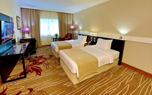 Ropa de cama hipoalergénica y minibar 