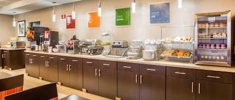 Petit déjeuner à emporter compris tous les jours