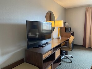 Desk, iron/ironing board, free WiFi, bed sheets