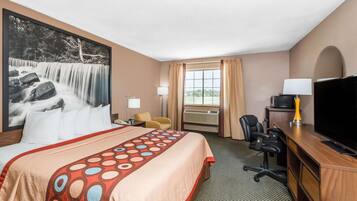 Desk, iron/ironing board, free WiFi, bed sheets