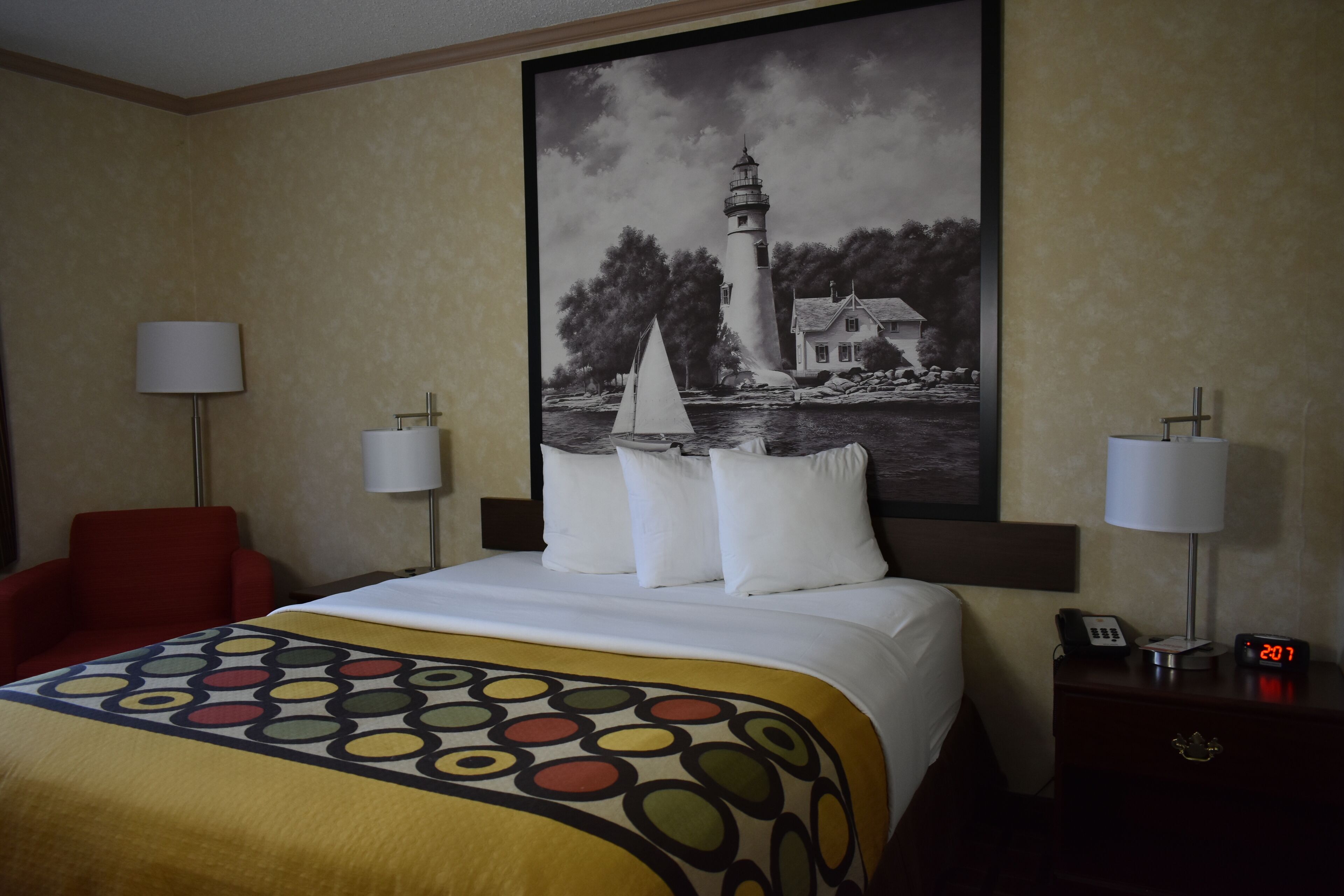 room, 1 queen bed, accessible, non smoking (mobility accessible) | in-room safe, desk, iron/ironing board, free wifi