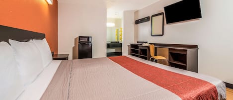 Standard Room, 1 King Bed, Non Smoking | Free WiFi, bed sheets