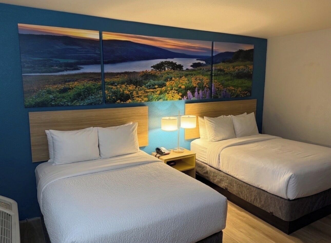 Deluxe Room, 2 Double Beds, Non Smoking