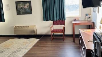 Room, 1 King Bed, Non Smoking | Desk, iron/ironing board, free WiFi, bed sheets