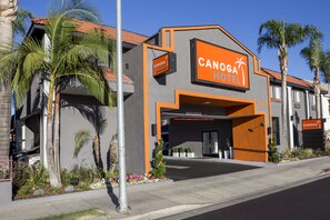 Entrée de l’hébergement