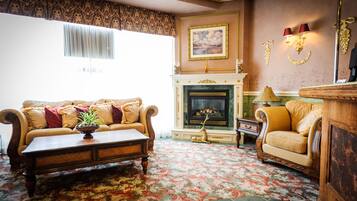 Sala de estar en el lobby