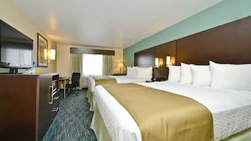 Pillow-top beds, in-room safe, individually decorated