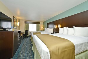 Pillowtop beds, in-room safe, individually decorated