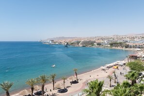 Junior Suite, Club Lounge Access, Sea View | In-room safe, desk, iron/ironing board, free WiFi