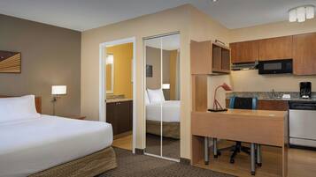 Desk, iron/ironing board, free cots/infant beds, free WiFi