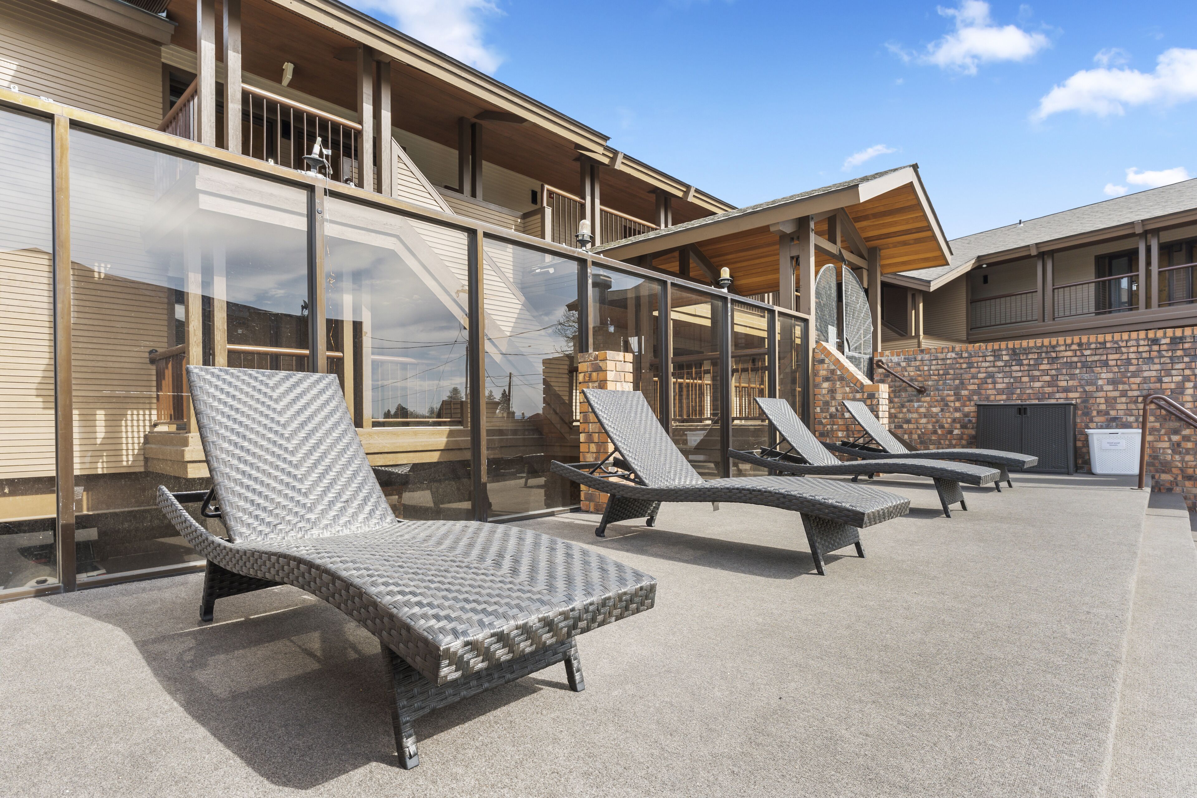 Outdoor pool, open 8 AM to 10 PM, pool umbrellas, sun loungers