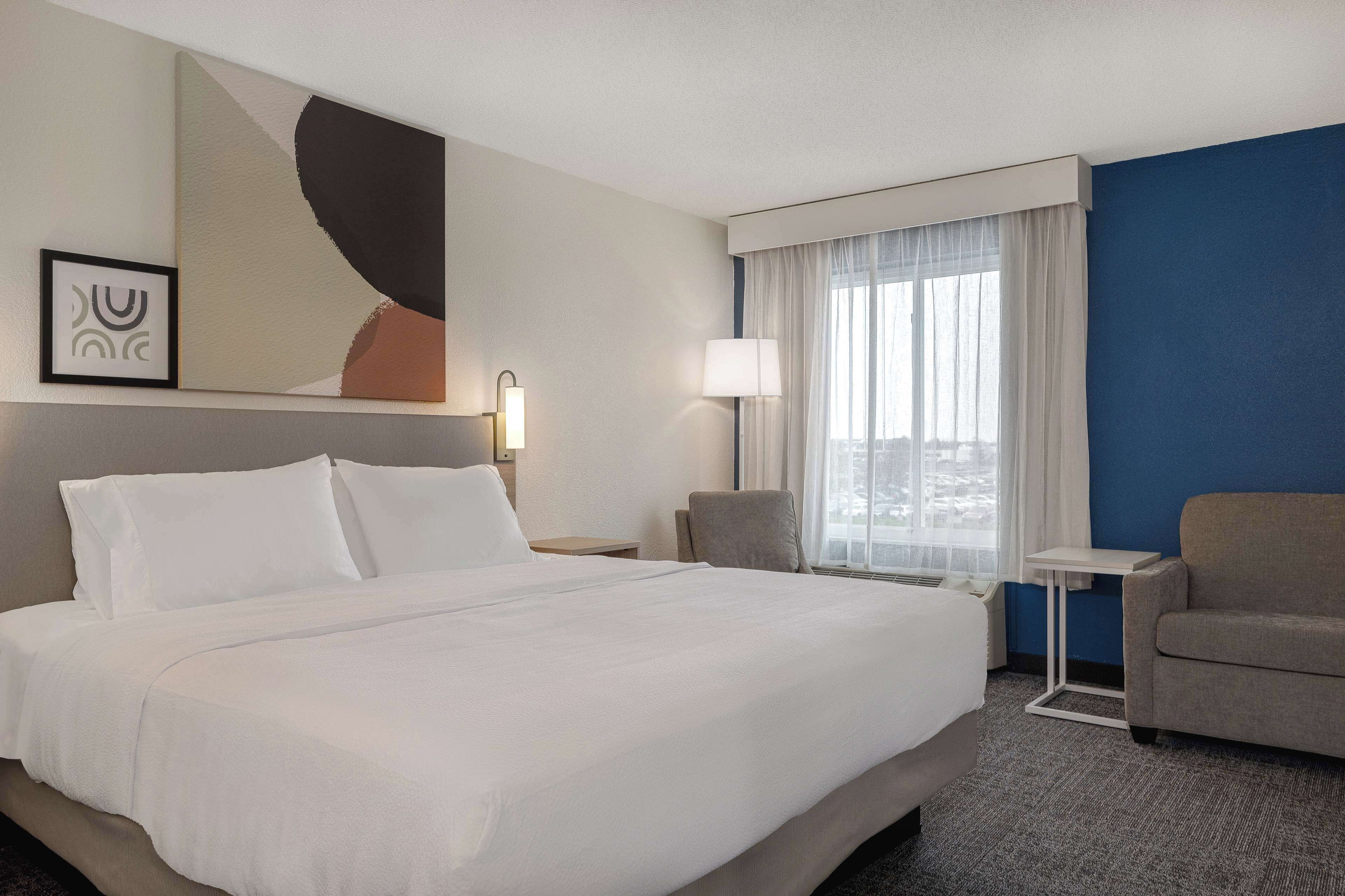 room, 1 king bed with sofa bed | premium bedding, desk, iron/ironing board, free wifi