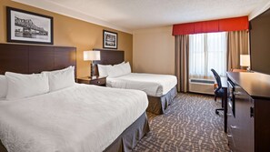 Premium bedding, desk, laptop workspace, iron/ironing board - Best Western Plus Peoria (East Peoria)