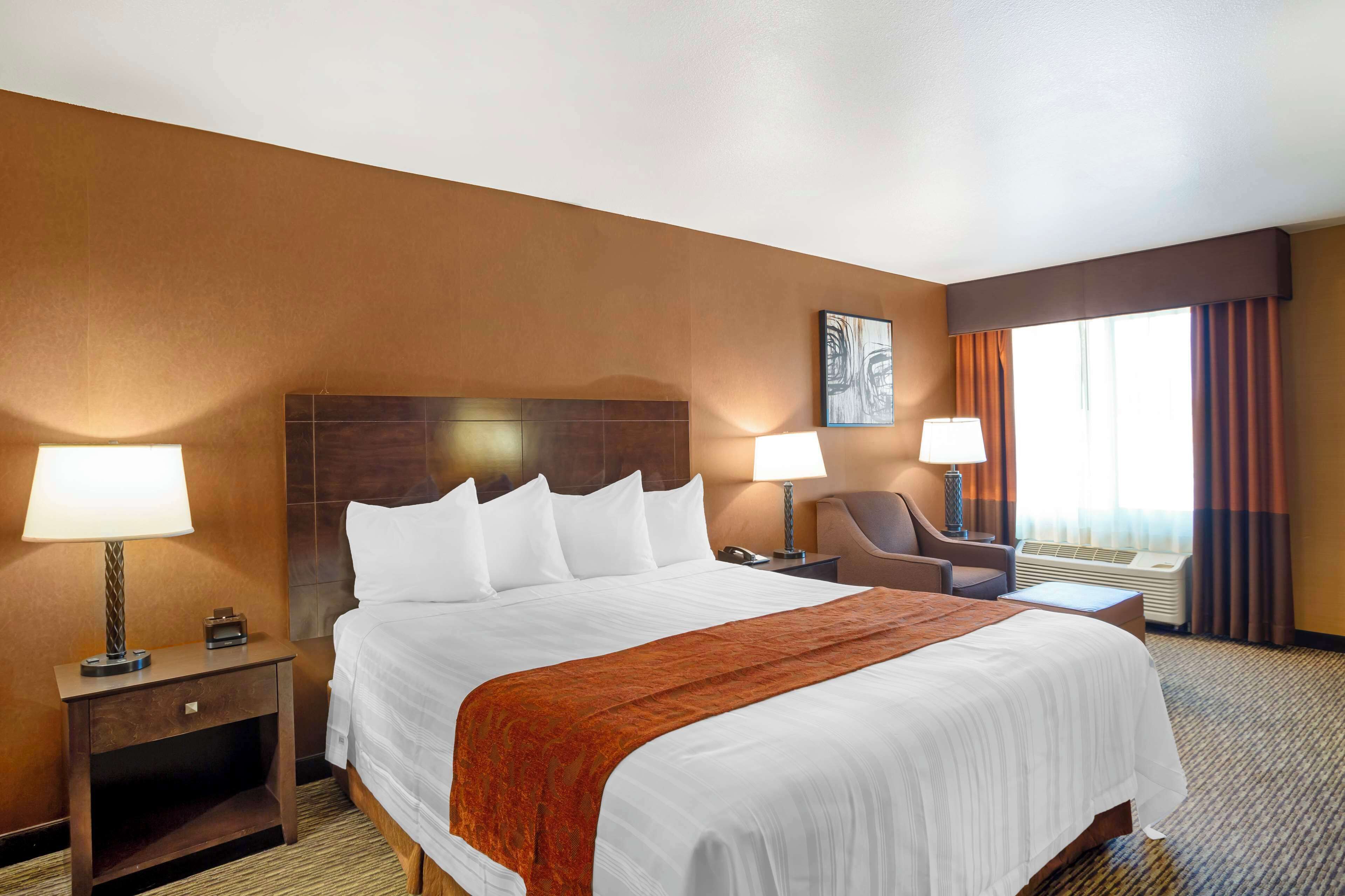 standard room, 1 king bed, accessible, non smoking | desk, iron/ironing board, free wifi, bed sheets