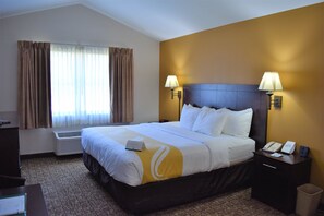 Room, 1 King Bed, Accessible, Non Smoking | Hypo-allergenic bedding, in-room safe, desk, iron/ironing board - Quality Inn Conference Center at Citrus Hills (Hernando)
