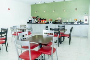 Kontinental frokost er inkludert hver dag