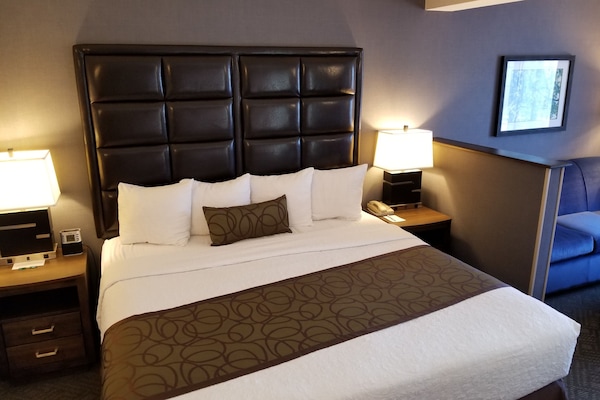 Egyptian cotton sheets, premium bedding, desk, blackout curtains