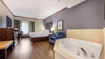 Habitación estándar, 1 cama de matrimonio grande, no fumadores, microondas | Sábanas de algodón egipcio, ropa de cama de alta calidad, escritorio