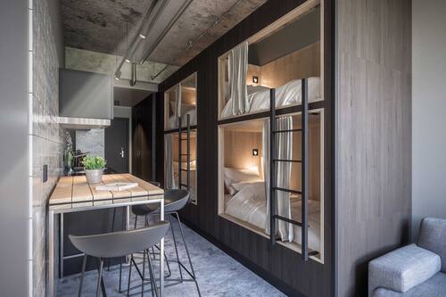 Family Studio Apartment Medium | Private kitchen